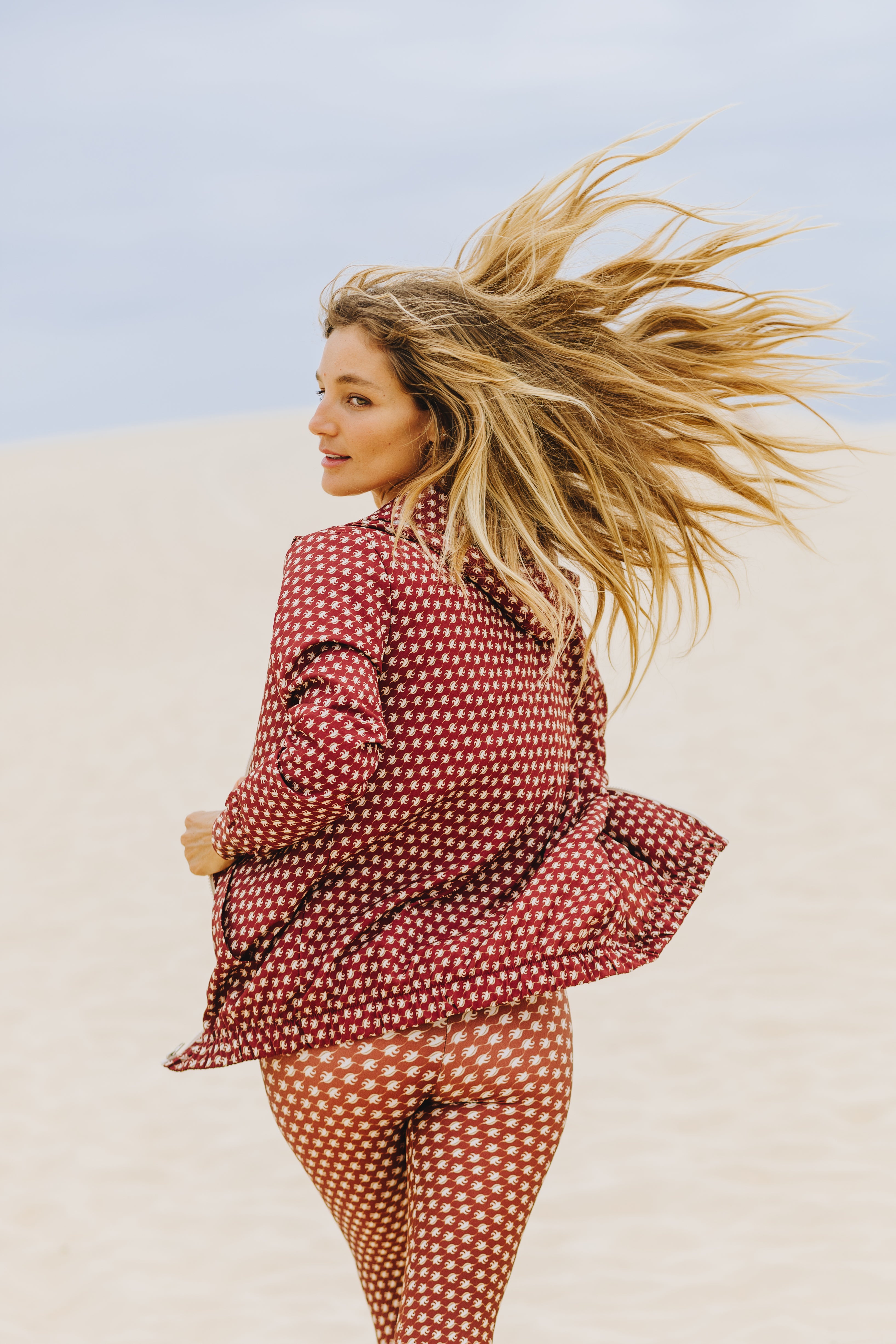 WINDBREAKER JACKET FLORAL BUZIOS